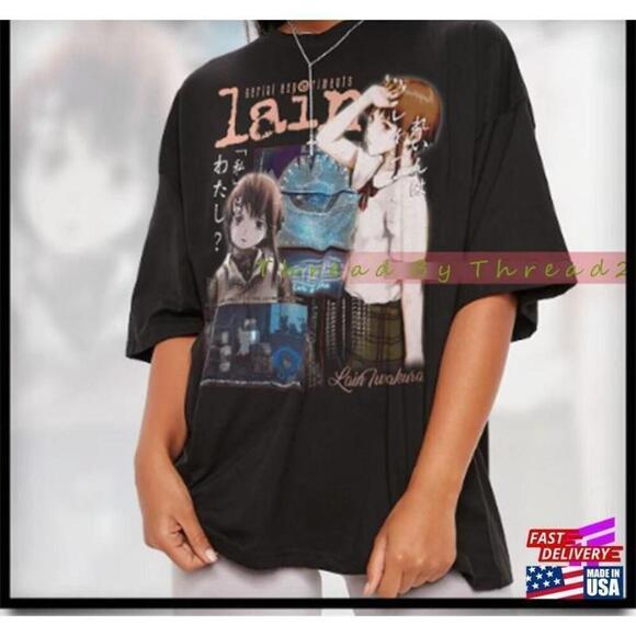 Jaci
H Other - Serial Experiments Lain Cyberpunk Anime Graphic Unisex T-Shirt